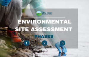 illustration showing how crg texas offers environmental consulting in houston